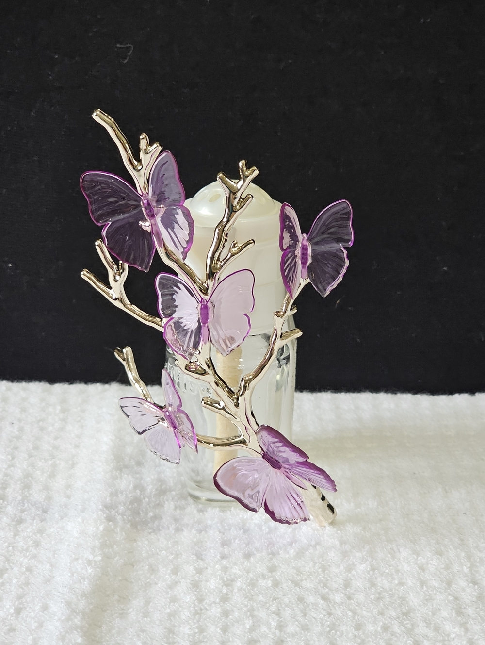 Bath & Body Works Wallflower Purple Butterfly Plug In